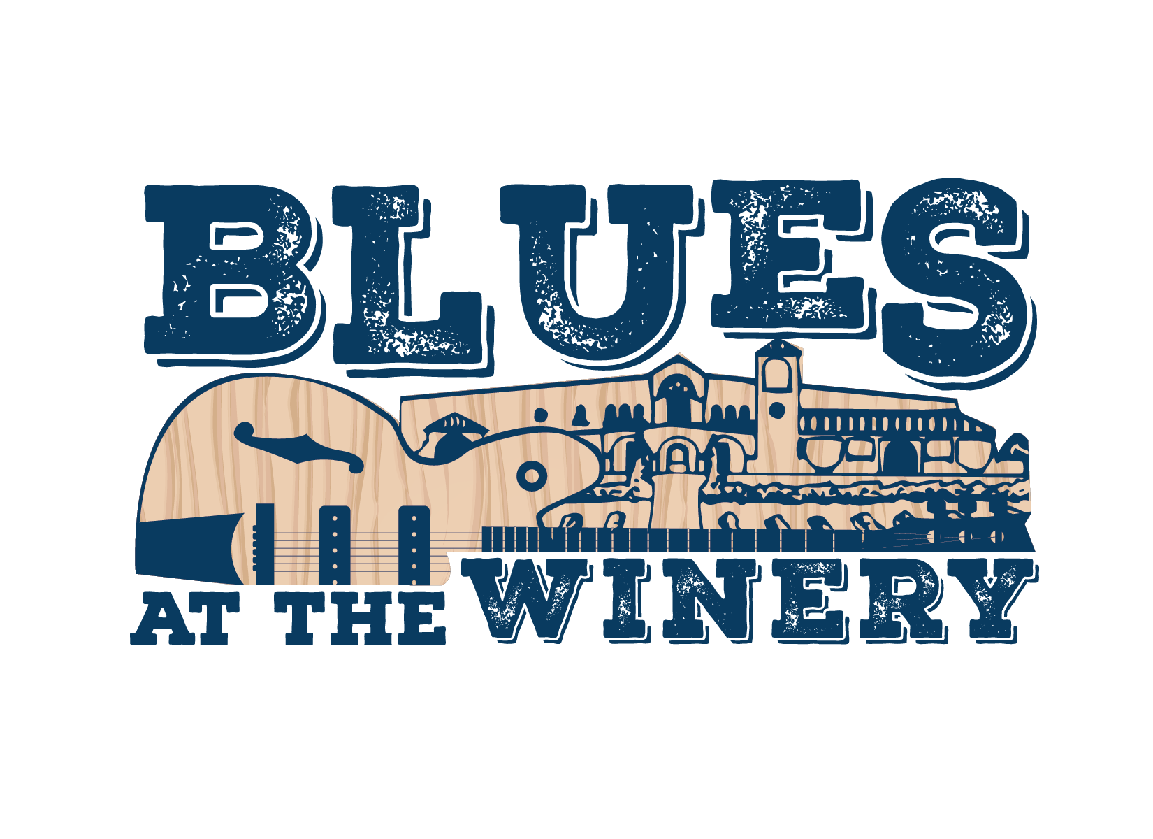 Annual Blues at the Winery Festival Logo